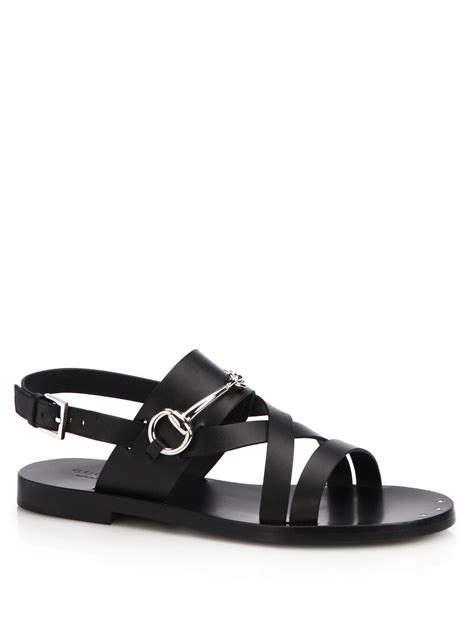 gucci women's strappy sandal|Gucci juliette strappy flat sandals.